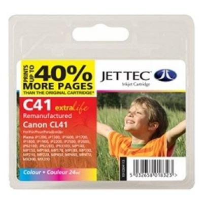 Canon cl-41 colour ink cartridge - pixma ip 1600/2200/6210d/62200d/ mp 150/170/450 - (0617b006) - jc c41 7138