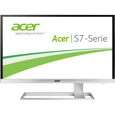 Монитор acer s277hkwmidpp, 27' wide ips led, 4ms,100m:1 dcr,300 cd/m2,3840x2160 ultrahd,dvi,hdmi,displayport,dts sound,zero frame - um.hs7ee.001