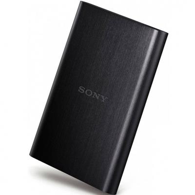 Външен твърд диск sony hdd 1tb standard, черен - hd-e1b