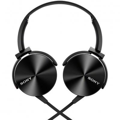 Слушалки sony headset mdr-xb450ap, черен - mdrxb450apb.ce7