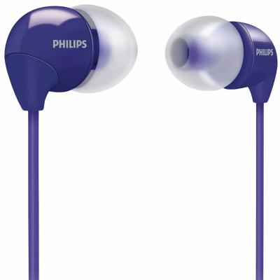 Philips слушалки за поставяне в ушите, лилав - she3590pp