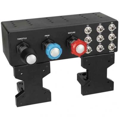 Saitek pro flight tpm контролер pro flight throttle, prop and mixture system - tpm, черен - pro flight tpm
