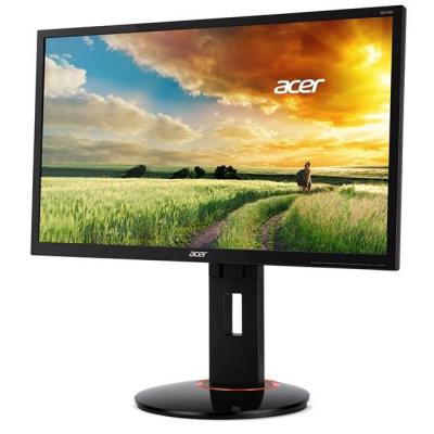Монитор acer predator xb240hbmjdpr (144hz 1ms 3d), 24 инча wide tn led, non glare, 1ms, цвят черен, um.fb0ee.001