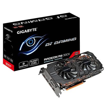 Видеокарта gigabyte amd radeon r9 390x, 8gb, 512bit, dual-link dvi-d*1/hdmi*1/display port*3 ga-vc-r939xg1-gaming-8gd