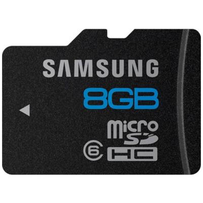 Карта-памет samsung 8gb micro sd card std. w/o adapter, class6, read/write - up to 24mb/s