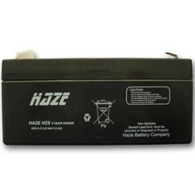 Оловна батерия haze, hzs6-3.2; 6v / 3.2ah- agm, haze-6v-3.2-agm