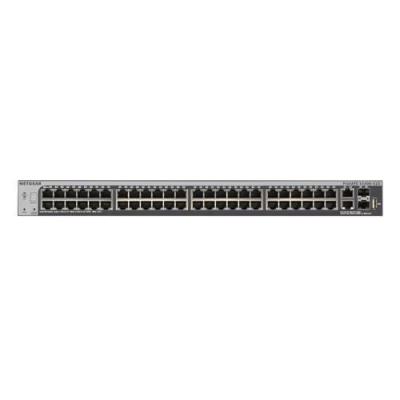 Комутатор netgear 52 x 10/100/1000, s3300-52x stackable smart switch, 4 x 10g/gs752tx-100nes
