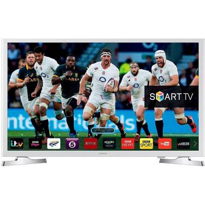 Телевизор samsung 32 инча 32j4510 hd smart led tv (1366 x 768), pqi 200, dvb-t2c, 2xhdmi, usb, white - ue32j4510awxxh