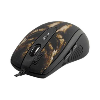 Лазерна геймърска a4tech oscar мишка xl-750bk, usb, anti-vibrate - a4-mouse-xl-750-bk