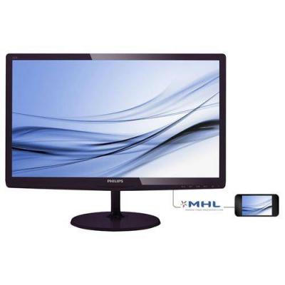 Монитор, philips 227e6edsd, 21.5 инча wide ads-ips led, 5 ms, 20m:1 dcr, 250 cd/m2, 1920x1080 fullhd/227e6edsd/00