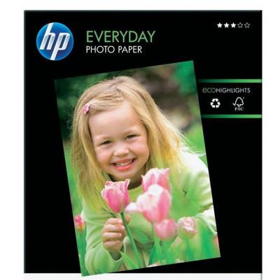 Фото хартия hp everyday glossy photo paper-100 sht/a4/210 x 297 mm, q2510a