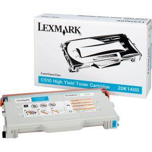 Тонер касета за lexmark c510 - синя (20k1400)