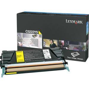Тонер касета за lexmark optra c 522/524 - yellow (c5222ys)