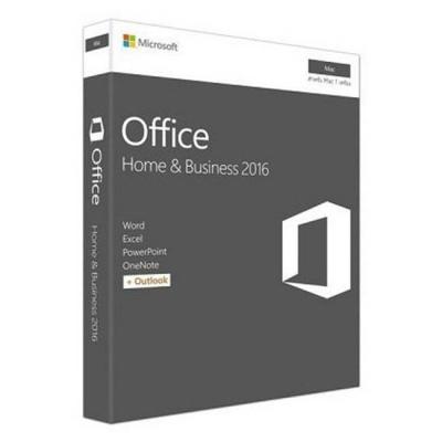 Офис пакет microsoft office 2016 home & business for mac eng, w6f-00952