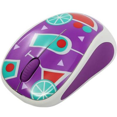 Мишка logitech, wireless mouse m238, party collection - cocktail, 910-004784