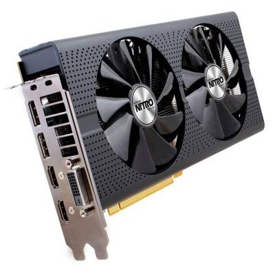 Видео карта sapphire nitro+ radeon rx 470 4g gddr5 pci-e dual hdmi / dvi-d / dual dp oc w/bp (uefi), 11256-01-20g