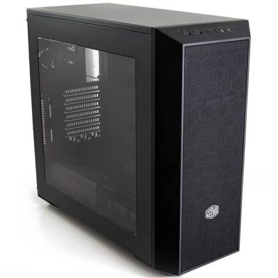 Кутия cooler master masterbox 5 - black with meshflow front panel cm-case-mcx-b5s1-kwnn-11