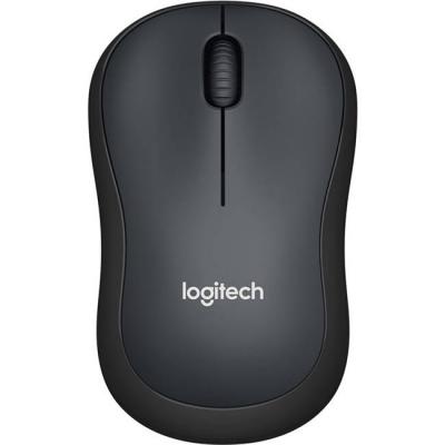 Мишка logitech wireless mouse m220 silent, черен, 910-004878