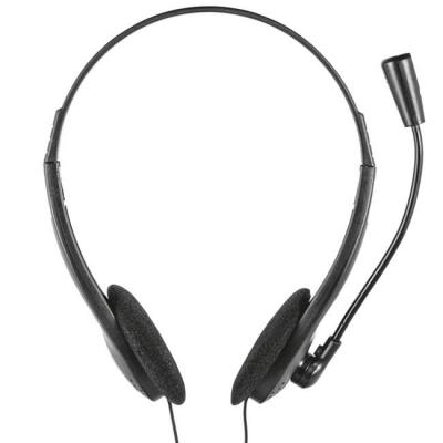 Слушалки trust ziva chat headset, черни, 21517