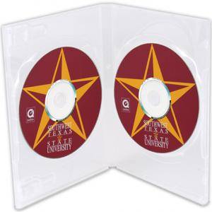 Dvd-box 14 mm двойна прозрачна за dvd