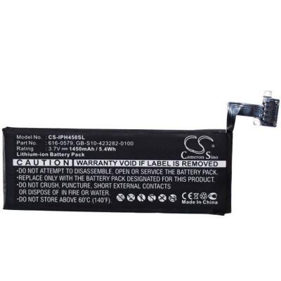 Батерия cameron sino за телефон apple iphone 4s, 3.7v, 1450 mah, cs-iph450sl