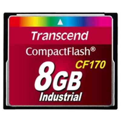 Карта памет transcend 8gb cf card (cf170), compact flash, ts8gcf170