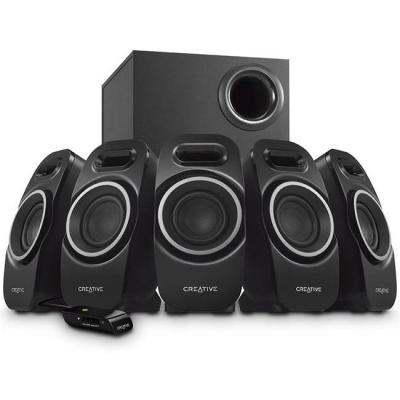 Звукова система creative inspire a550 5.1, 5x5w+12w, черна, преоценена, rm-creat-speak-a550