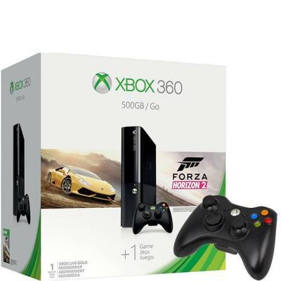 Конзола xbox 360 500 gb + игра forza horizon 2 bundle+безжичен геймпад - xbox 360 wireless controller black