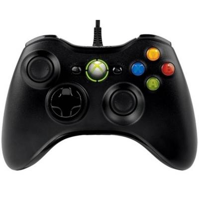 Джойстик microsoft xbox 360, common controller, usb, english retail, черен, 52a-00005