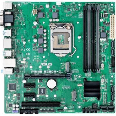 Дънна платка asus prime b250m-c, intel lga 1151, ddr4, pcie, pci