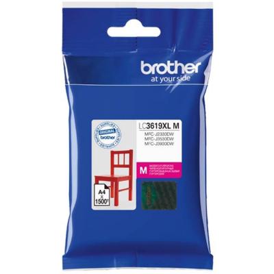 Мастилена касета brother lc-3619xl magenta ink cartridge for mfc-j2330dw/j3530dw/j3930dw, lc3619xlm