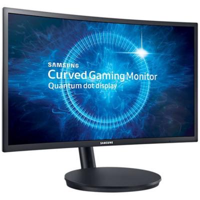 Монитор samsung c24fg70fqux, 24 инча, 1920x1080, 1m, hdmi, displayport, lc24fg70fquxen