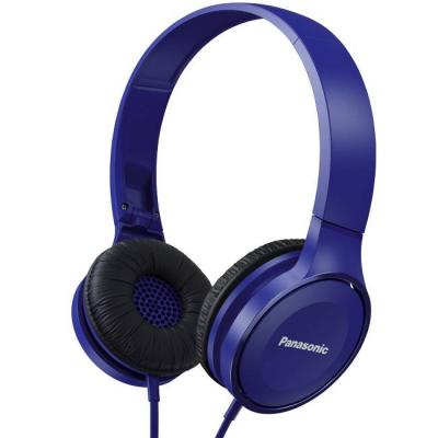 Стерео слушалки panasonic rp-hf100e, сини, 6540013