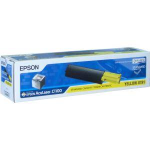 Тонер касета за epson aculaser c1100 yellow (c13s050191)