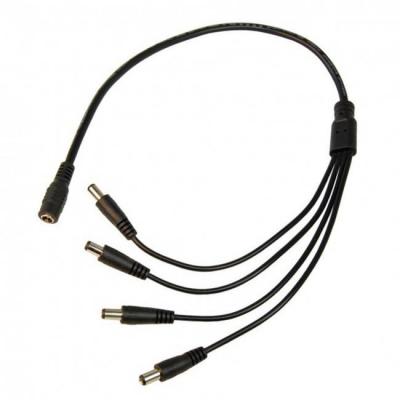 Захранващ кабел 1 към 4 (с буксите), be-4in1