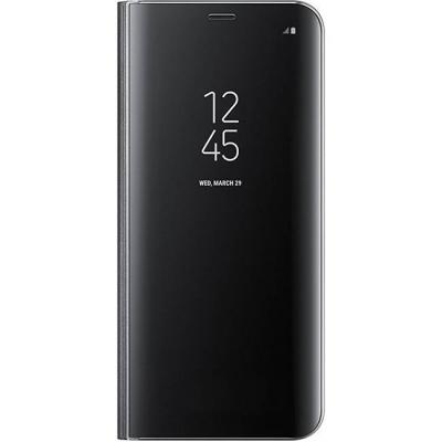 Калъф samsung dream 2 clear view standing cover, черен, ef-zg955cbegww
