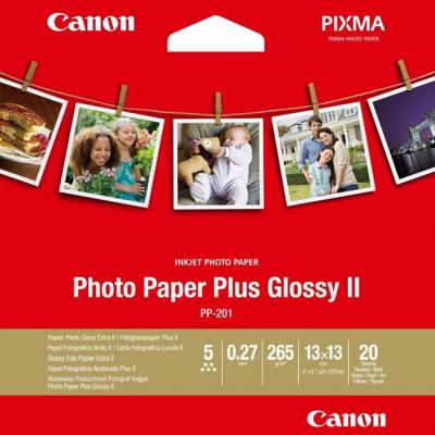 Хартия canon plus glossy ii pp-201, 5x5, bs2311b060aa
