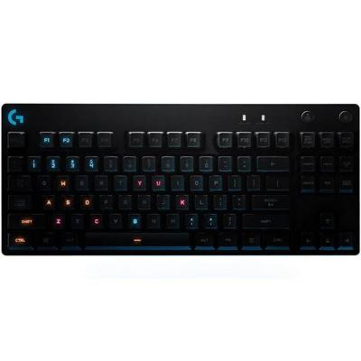 Геймърска механична клавиатура logitech g pro, rgb, compact, romer-g суичове, logitech-key-g-pro