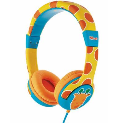 Детски слушалки trust spila, оранжеви, 20952