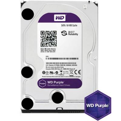 Твърд диск hdd 1tb sataiii wd purple 64mb for dvr/surveillance (3 years warranty), wd10purz