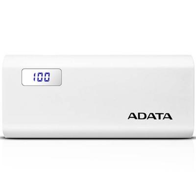 Външна батерия adata power bank ap12500d white