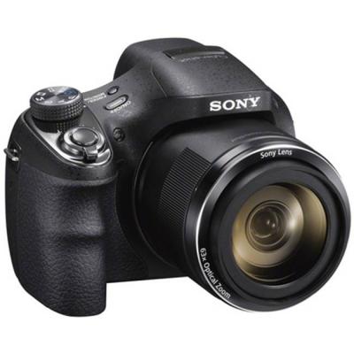 Цифров фотоапарат sony cyber shot dsc-h400 black + sony lcsu11b small cam soft case, black, dsch400b.ce3_lcsu11b.syh
