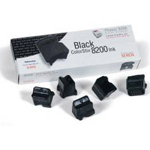 Тонер касета за xerox 5 black colorstix 8200 ink sticks for phaser 8200 (016204000)