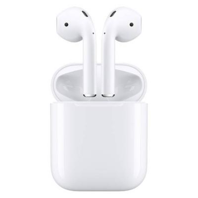 Слушалки apple airpods, безжични, бял цвят, mmef2zm/a