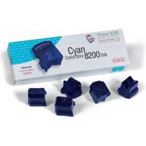 Тонер касета за xerox 5 cyan colorstix 8200 ink sticks for phaser 8200 (016204500)