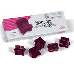 Тонер касета за xerox 5 magenta colorstix 8200 ink sticks for phaser 8200 (016204600)