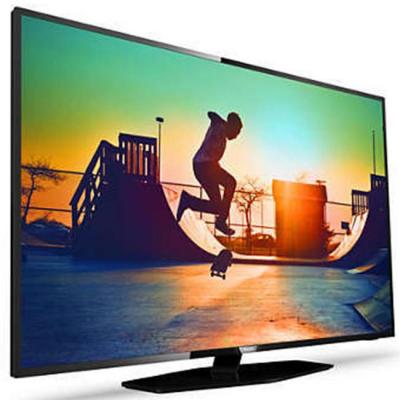 Телевизор philips 55 ultra hd, dvb-t2/c/s2, hdr+, smarttv, dual core, 4gb, pixel plus ultra hd, 700 ppi, 100hz fr, 20w, 55pus6162/12