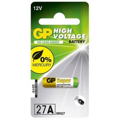 Алкална батерия 12 v  1 бр. за аларми а27 gp, gp-ba-lr27-12v-1pk