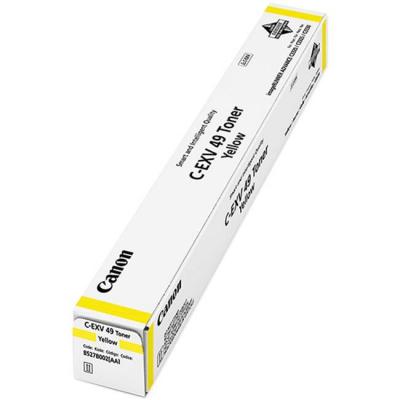 Тонер касета canon c-exv 49 for irac33xx, жълт, 8527b002aa