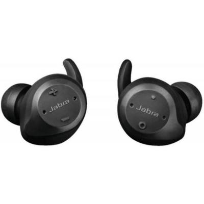 Безжични хендсфри слушалки за фитнес и спорт jabra elite sport, черен, jabra-98600001